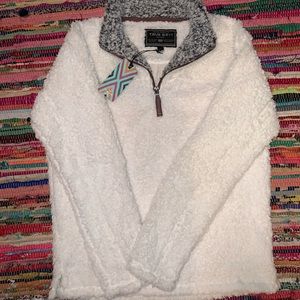 True Grit Sherpa Pullover!!